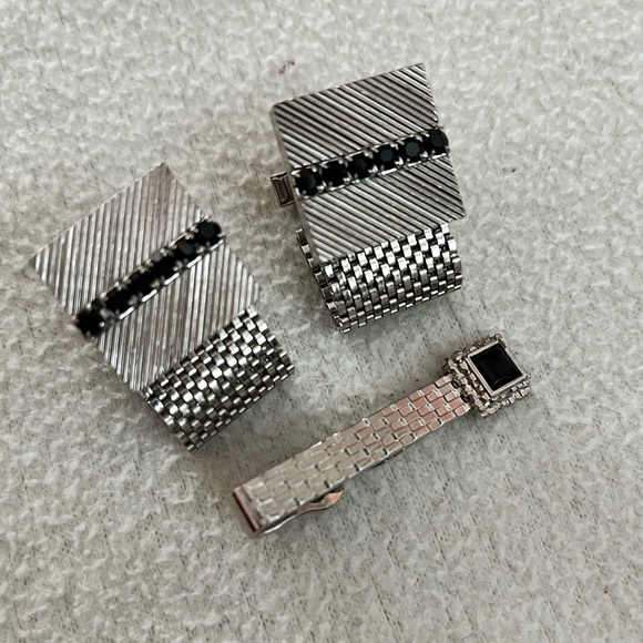 Cuff links & tie pin - Picture 2 of 4